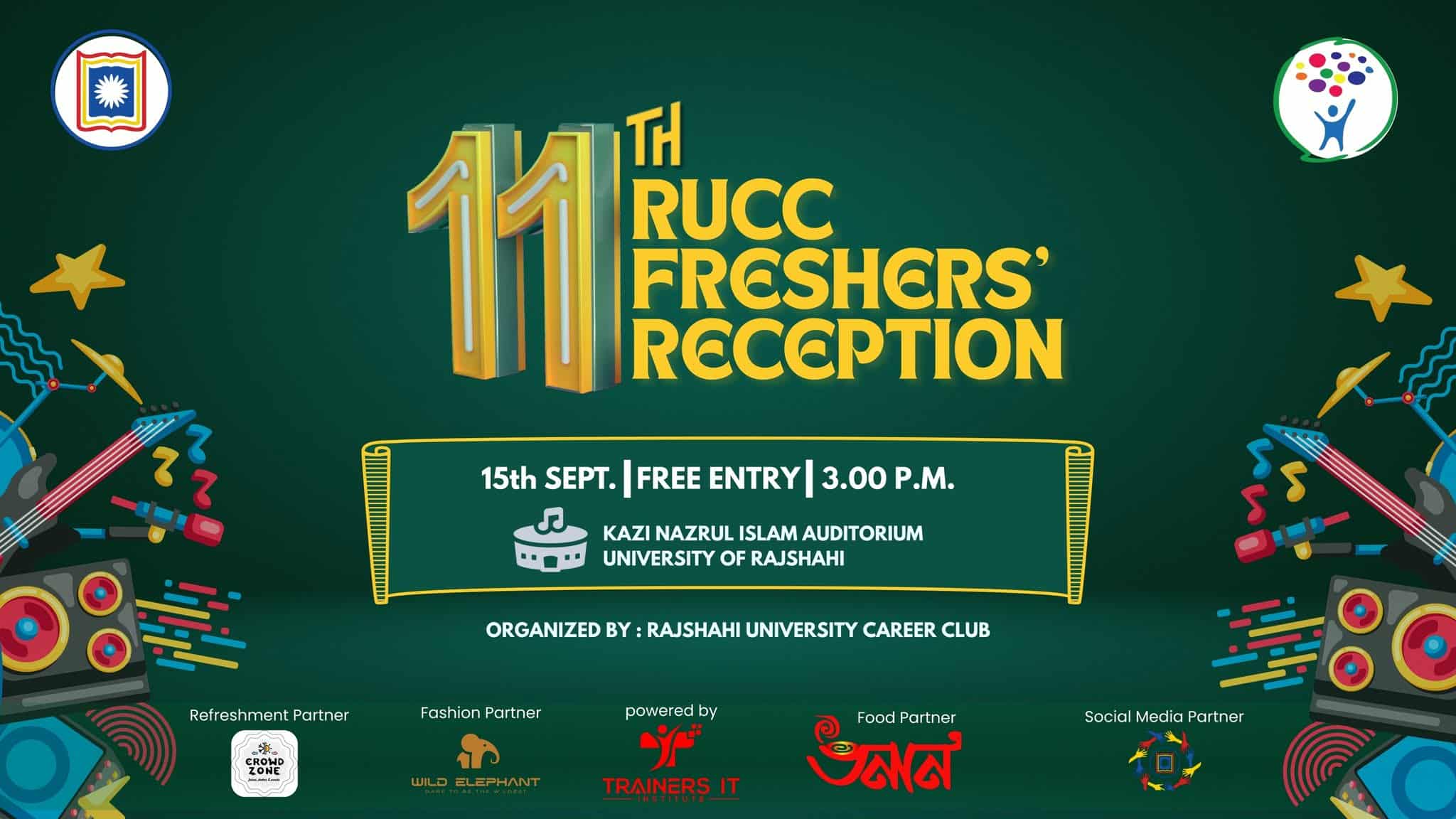 RUCC Freshers Reception